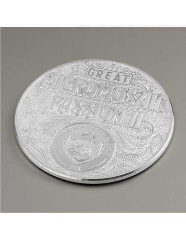 FRIDA KAHLO LA MARAVILLA Great Micromosaic Passion II 3 Oz Silver Coin 20$ Palau 2023 - Coins & More - Palau