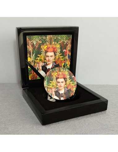 FRIDA KAHLO LA MARAVILLA Great Micromosaic Passion II 3 Oz Silver Coin 20$ Palau 2023 - Coins & More - Palau