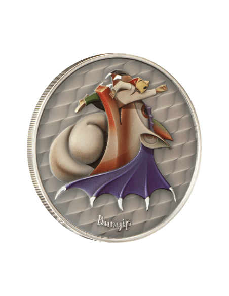 BUNYIP World of Cryptids 1 Oz Silver Coin 2$ Niue 2023 - Coins & More - Niue