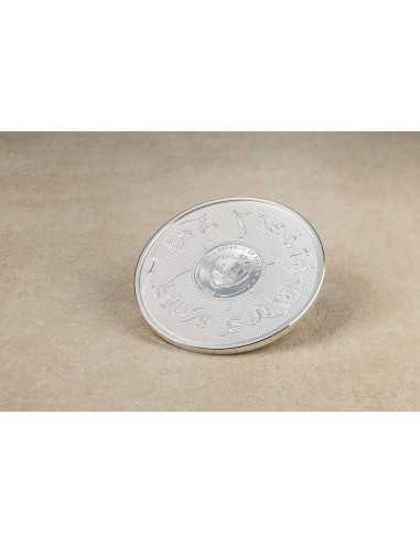 THE KISS Fine Embroidery Art 3 Oz Silver Coin 20$ Palau 2023 - Coins & More - Palau