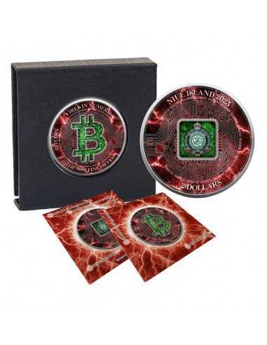 BITCOIN ENERGY II 1 Oz Silver Coin 2$ Niue 2023 - Coins & More - Niue