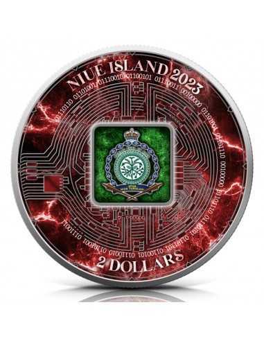 BITCOIN ENERGY II 1 Oz Silver Coin 2$ Niue 2023 - Coins & More - Niue