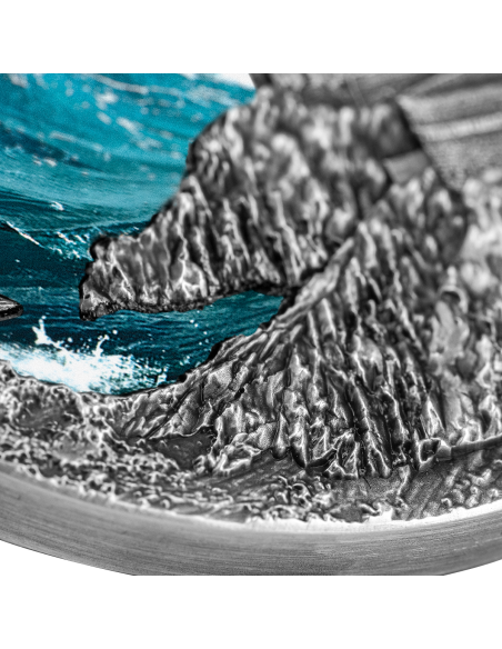 LIGHTHOUSE PETIT MINOU 2 Oz Silver Coin 5$ Niue 2022