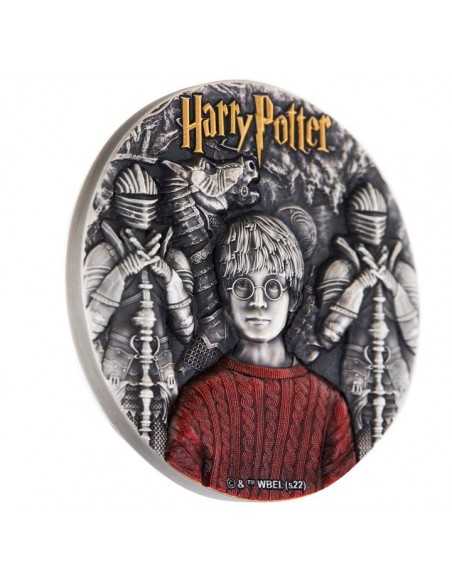 HARRY POTTER AND THE PHILOSOPHERS STONE 2 Oz Silver Coin 5$ Niue 2022 - Coins & More - Niue