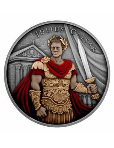 JULIUS CAESAR Legendary Warriors 1 Oz Silver Medal 2023