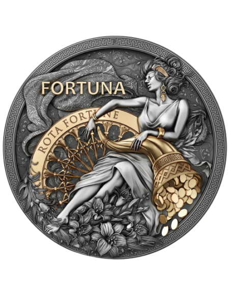FORTUNA 2 Oz Silver Coin 5$ Niue 2023 - Coins & More - Niue