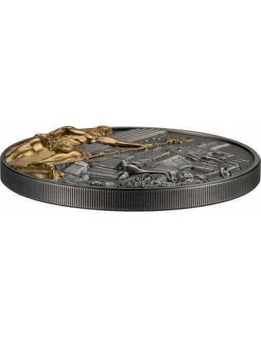 ATLANTIS Epic Places 3 Oz Silver Coin 20$ Cook Islands 2023 - Coins & More - Islas Cook