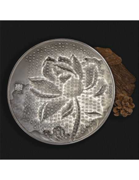 GUAN YIN Thousand-armed Thousand-eyed Bodhisattva 2 Oz Silver & 16.9 Oz Copper Coin 10000 CFA Francs Tchad 2024 - Coins & Mor...