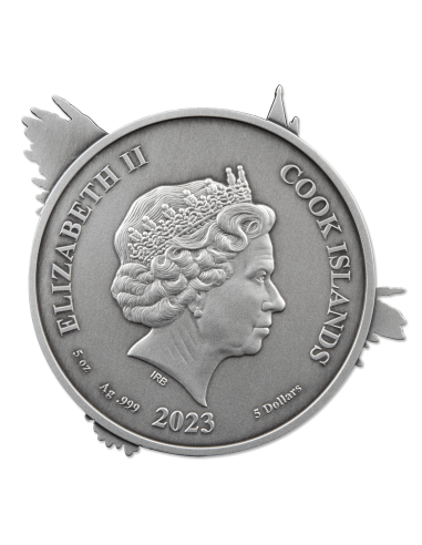 HEDWIG Harry Potter 5 Oz Silver Coin 5$ Cook Islands 2023 - Coins & More - Îles Cook