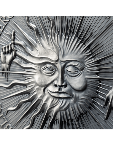 LUCIFER MORNING STAR Dual Essence 2 Oz Silver Coin 2000 Francs Cameroon 2023 - Coins & More - Cameroun