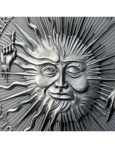 LUCIFER MORNING STAR Dual Essence 2 Oz Silver Coin 2000 Francs Cameroon 2023 - Coins & More - Cameroun