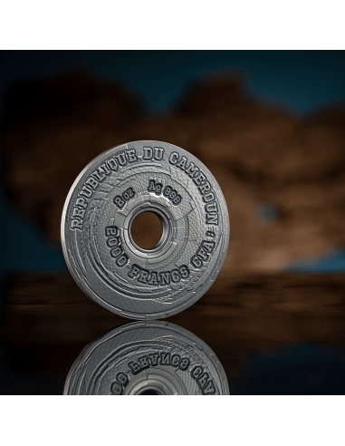 BIG BROTHER IS WATCHING YOU 1984 George Orwell 2 Oz Silver Coin 2000 Francs Cameroon 2023 - Coins & More - Camerún