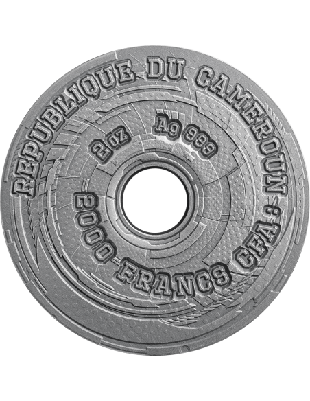 BIG BROTHER IS WATCHING YOU 1984 George Orwell 2 Oz Silver Coin 2000 Francs Cameroon 2023 - Coins & More - Camerún