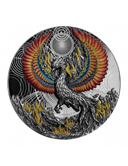 PHOENIX 2 Oz Silver Coin 5$ Niue 2021 - Coins & More - Niue