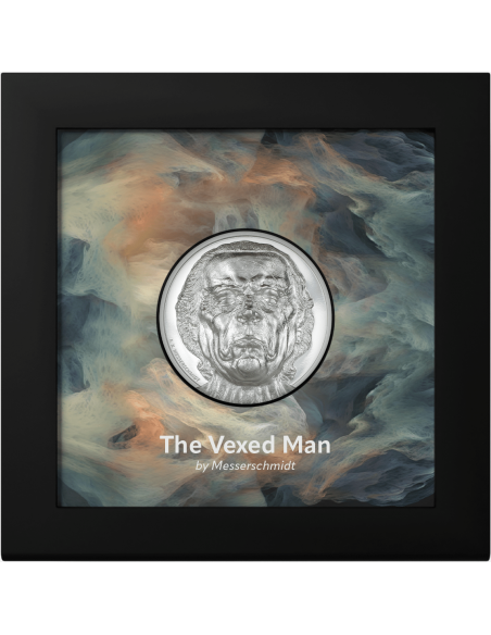 VEXED MAN Striking Heads 2 Oz Silver Coin 10$ Cook Islands 2023 - Coins & More - Islas Cook
