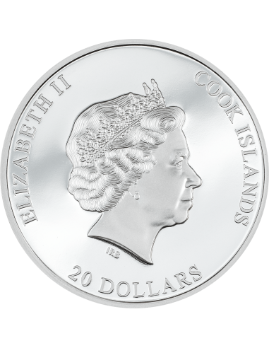 SILVER BURST 3.0 3 Oz Silver Coin 20$ Cook Islands 2023 - Coins & More - Islas Cook
