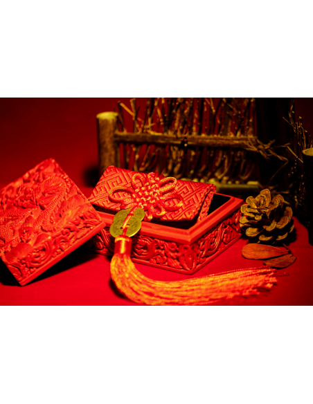 DOUBLE DRAGON GOD OF WEALTH Antique Finish 2 Oz Silver Coin 10000 CFA Francs Tchad 2024 - Coins & More - Chad