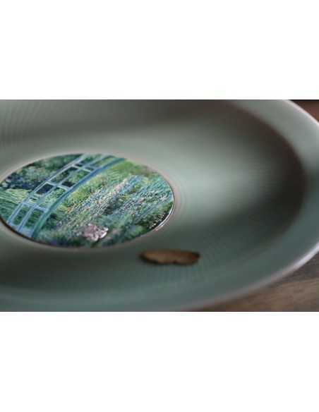 WATER LILY POND 1889 By Claude Monet 2 Oz Silver Coin 10000 CFA Francs Tchad 2024 - Coins & More - Tchad