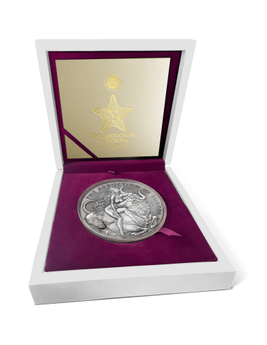 ABDUCTION OF EUROPA Celestial Beauty 1 Kg Kilo Silver Coin 10000 Francs Cameroon 2023 - Coins & More - Cameroun