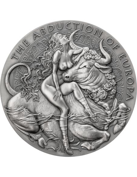 ABDUCTION OF EUROPA Celestial Beauty 1 Kg Kilo Silver Coin 10000 Francs Cameroon 2023 - Coins & More - Cameroun