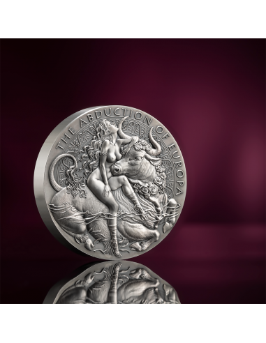 ABDUCTION OF EUROPA Celestial Beauty 1 Kg Kilo Silver Coin 10000 Francs Cameroon 2023 - Coins & More - Cameroun