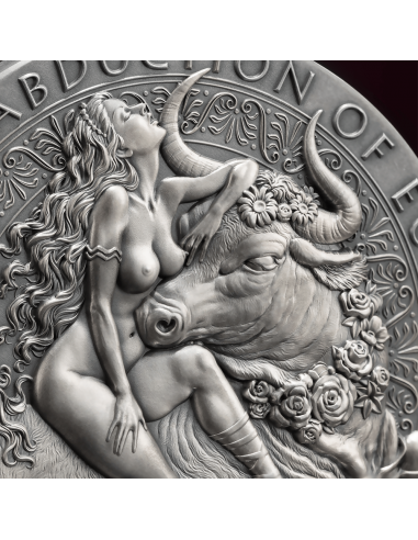 ABDUCTION OF EUROPA Celestial Beauty 1 Kg Kilo Silver Coin 10000 Francs Cameroon 2023 - Coins & More - Cameroun