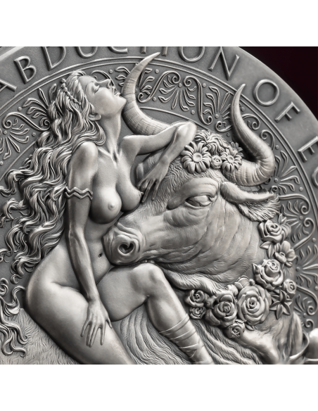 ABDUCTION OF EUROPA Celestial Beauty 1 Kg Kilo Silver Coin 10000 Francs Cameroon 2023 - Coins & More - Cameroun