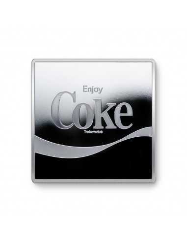 COCA COLA Arden Square 1 Oz Silver Coin 1$ Dollar Fiji 2021