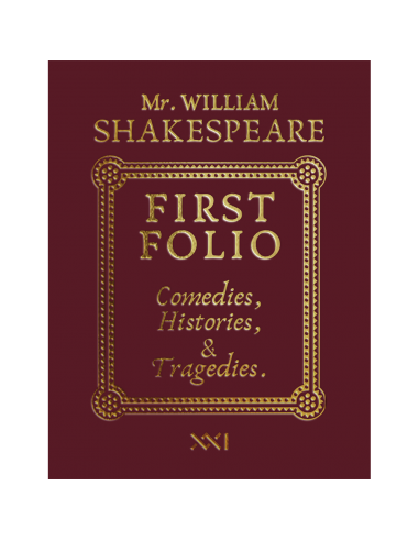 FIRST FOLIO William Shakespeare 400th Anniversary Edition 5 Oz Silver Coin 5000 Francs Cameroon 2023 - Coins & More - Cameroun