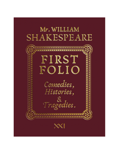 FIRST FOLIO William Shakespeare 400th Anniversary Edition 5 Oz Silver Coin 5000 Francs Cameroon 2023 - Coins & More - Cameroun