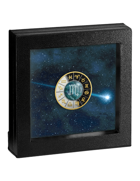 SCORPIO Zodiac Signs Silver Coin 500 Francs Cameroon 2023 - Coins & More - Camerún
