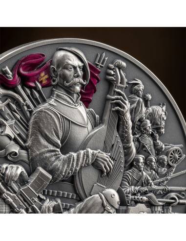 UKRAINE BATTLE HARDENED 2 Oz Silver Coin 10 Cedis Ghana 2024 - Coins & More - Ghana