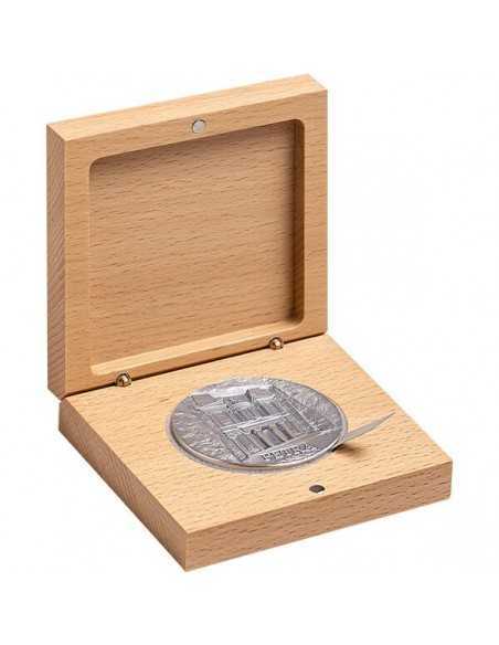 PETRA Rock-Cut Monuments 5 Oz Silver Coin 50 Cedis Ghana 2024 - Coins & More - Ghana