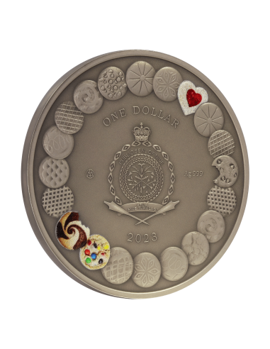 HANSEL AND GRETEL Fairy Tales 1 Oz Silver Coin 1$ Niue 2023 - Coins & More - Niue