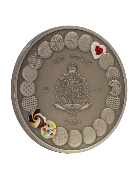 HANSEL AND GRETEL Fairy Tales 1 Oz Silver Coin 1$ Niue 2023 - Coins & More - Niue