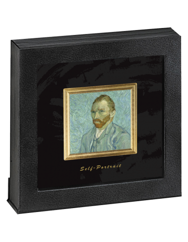 SELF PORTRAIT 170th Anniversary of Vincent van Gogh 2 Oz Silver Coin 2$ Niue 2023 - Coins & More - Niue