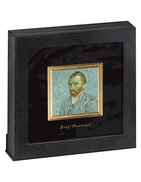 SELF PORTRAIT 170th Anniversary of Vincent van Gogh 2 Oz Silver Coin 2$ Niue 2023 - Coins & More - Niue