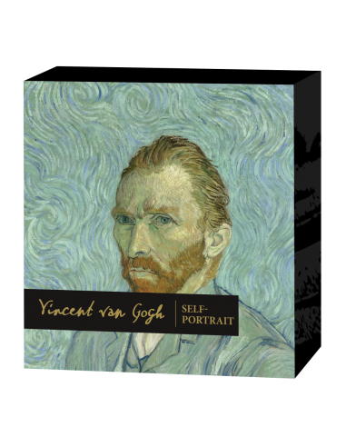 SELF PORTRAIT 170th Anniversary of Vincent van Gogh 2 Oz Silver Coin 2$ Niue 2023 - Coins & More - Niue