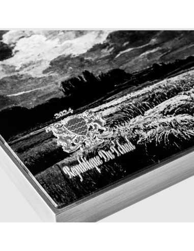WHEAT FIELD WITH CYPRESSES 1889 By Vincent Van Gogh Colored 2.5 Oz Silver & 120g Copper Coin 10000 Francs Chad 2024 - Coins &...