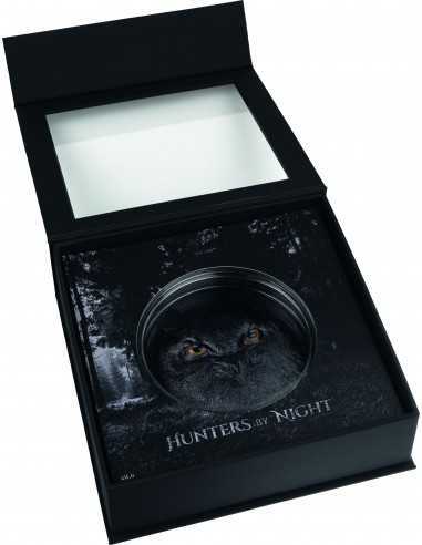 EAGLE OWL Hunters By Night 500g Special Edition Silver Coin 25$ Palau 2023