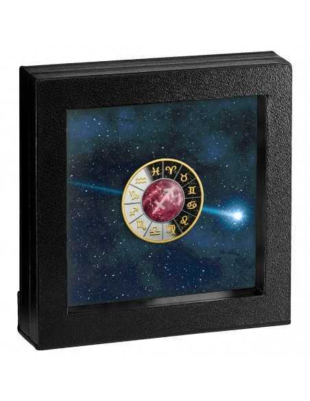 SAGITTARIUS Zodiac Signs Silver Coin 500 Francs Cameroon 2023 - Coins & More - Cameroon