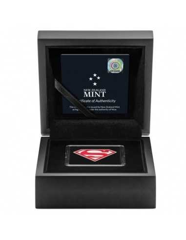 SUPERMAN LOGO 1 Oz Silver Proof Coin 2$ Dollars Niue 2021 - Coins & More - Niue