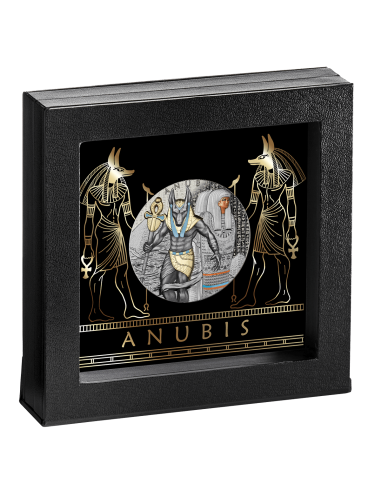 ANUBIS 2 Oz Silver Coin 2000 Francs Cameroun 2023 - Coins & More - Camerún