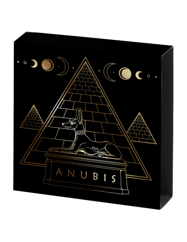 ANUBIS 2 Oz Silver Coin 2000 Francs Cameroun 2023 - Coins & More - Camerún