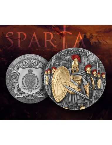 SPARTA 2 Oz Silver Coin 5$ Niue 2023 - Coins & More - Niue