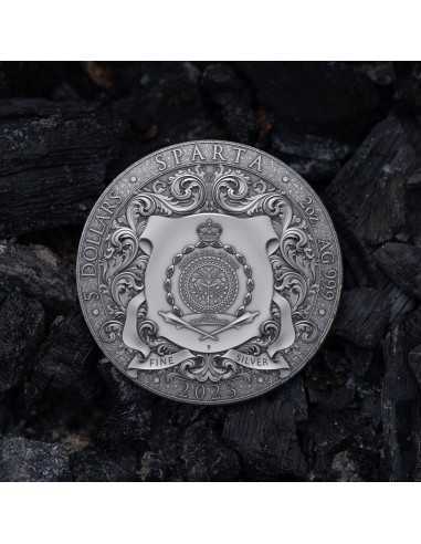 SPARTA 2 Oz Silver Coin 5$ Niue 2023 - Coins & More - Niue