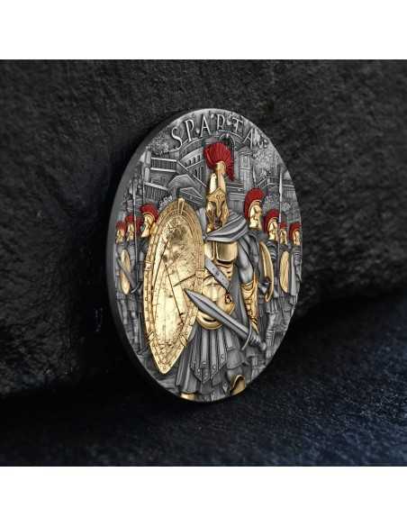 SPARTA 2 Oz Silver Coin 5$ Niue 2023 - Coins & More - Niue