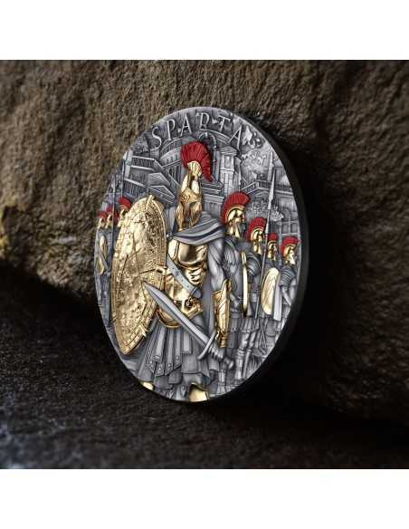 SPARTA 2 Oz Silver Coin 5$ Niue 2023 - Coins & More - Niue