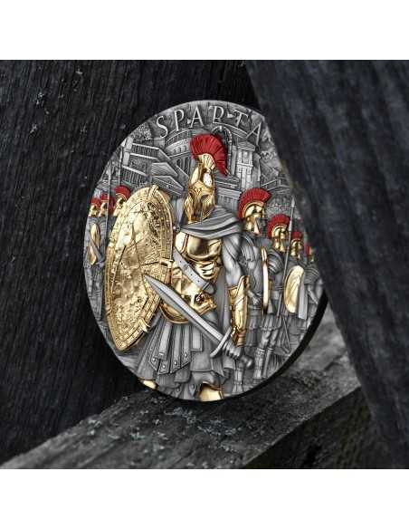 SPARTA 2 Oz Silver Coin 5$ Niue 2023 - Coins & More - Niue
