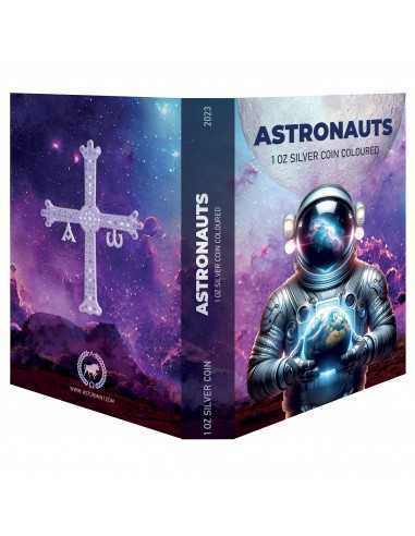 ASTRONAUTS 2023 1 Oz Silver Coin 5$ Canada 2023 - Coins & More - Canada